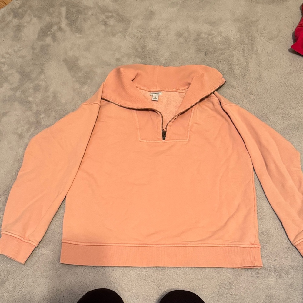 L.L. Bean Peach Sweatshirt